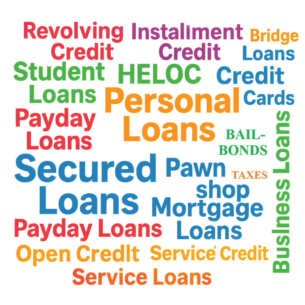 Types of Credit and Loans — LoanLies.com